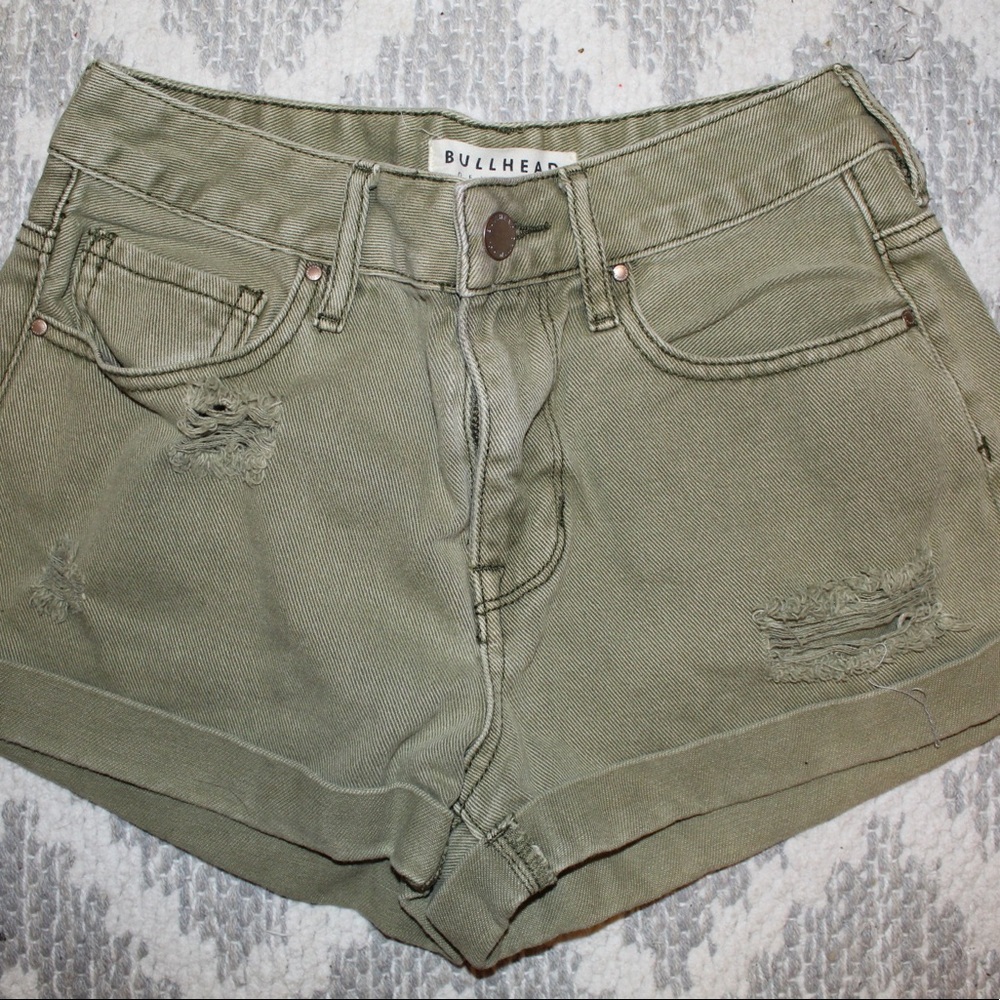 Bullhead High Waisted Shorts